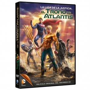 La Liga de la Justicia El Trono de Atlantis Película DVDWarner