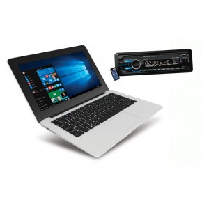 Paquete Laptop Lanix de 11.6" + Autoestéreo BluetoothLanix