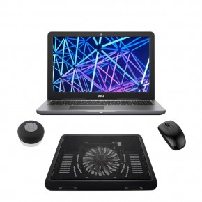Laptop Dell Inspiron 5567 1tb 8gb Ram Core I5-7200u + Base Enfriadora, Mouse y BocinaDell