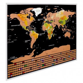 Redlemon Mapa Mundial Para Rascar Países Ciudades BanderasRedlemon