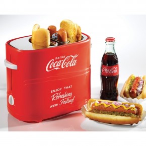 Nostalgia Coca-cola® Pop-up Hot Dog Toaster | Hdt600cokeNostalgia