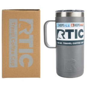 Taza Térmica Coffee Cup 16 oz./473 ml. Gris Mate RTICRTIC