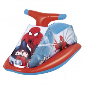Flotador Montable Moto de Carreras Spiderman BestwayBestway
