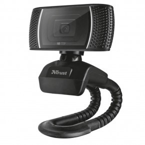 Elegante webcam HD de 720 p con un cómodo micrófono incorporadoTRUST