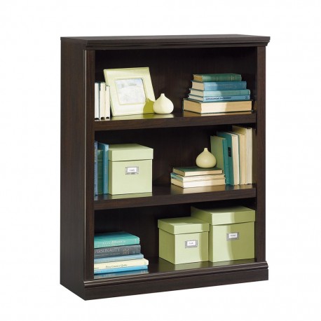 Librero Sauder Miscellaneous Storage estilo modernista en color madera de jamocha.Sauder